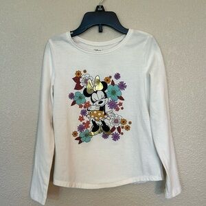 Girls Minnie long sleeve shirt size 6x.